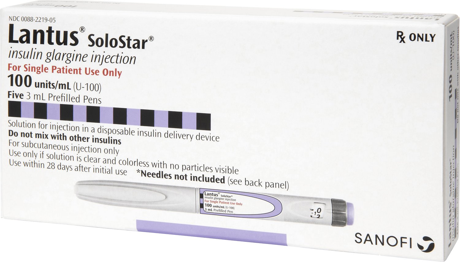 Lantus Solostar 100U/ml Insulin pen