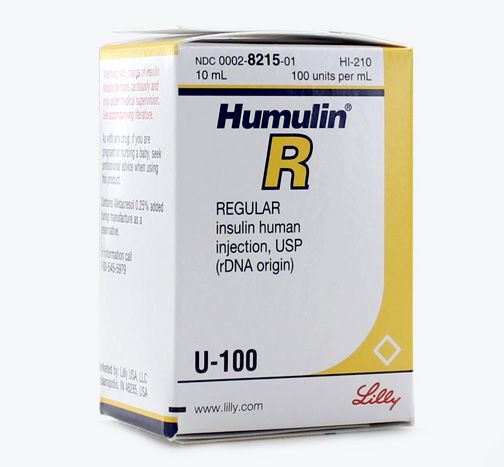 Humulin R 100 units