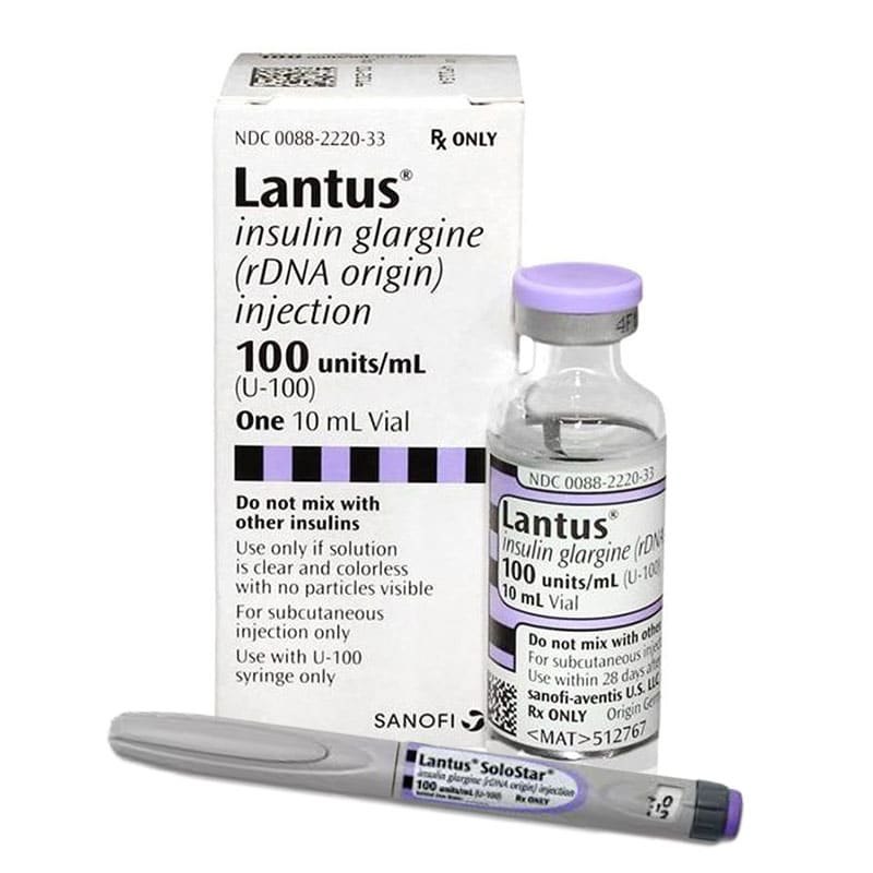 Lantus 100U Insulin Solution Online